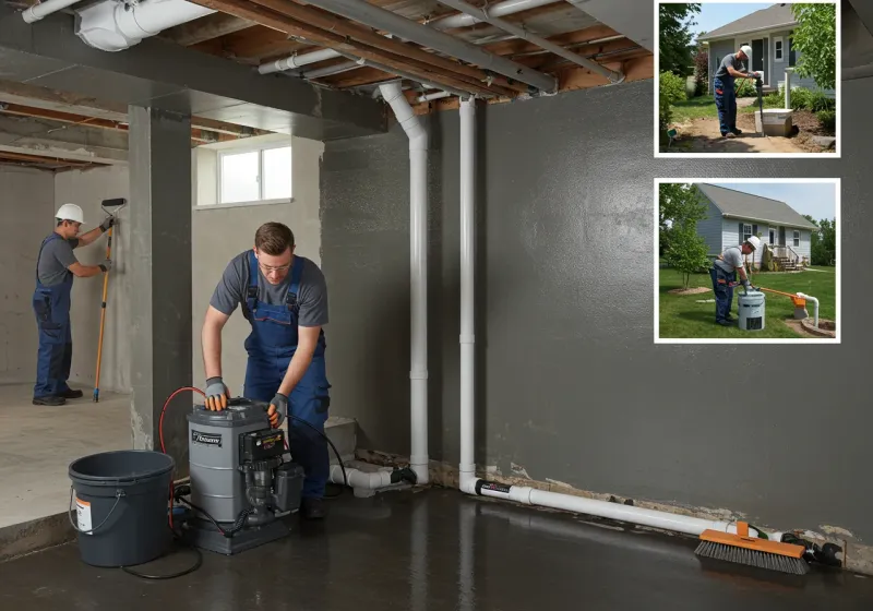Basement Waterproofing and Flood Prevention process in Trenton, MI
